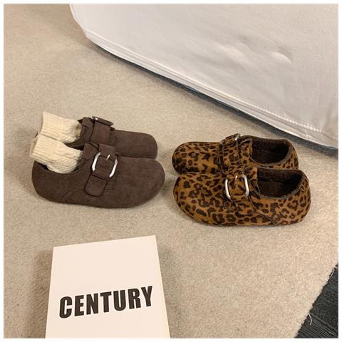 Pantofole Calde Stile Birkenstock Con Suola Spessa - Scarpe Invernali Alla Moda E Confortevoli Multicolor 38 - Foto 1