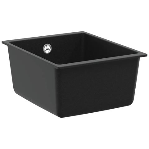 Lavello Nero 370 x 460 mm 80% Quarzo e 20% Resina - Foto 1