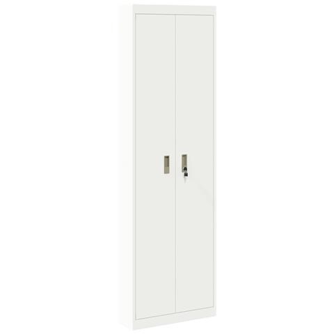 Armadio Bianco 60 x 40 x 200 cm Acciaio - Foto 1