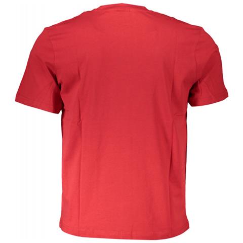 MAGLIETTA MASCHILE A MANICHE CORTE ROSSA - Taglia: 2XL, Colore: Rosso - Foto 2