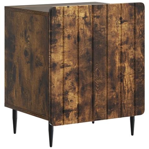 Armadio da Notte Rovere Fumo 43 x 34,5 x 52 cm - Foto 1