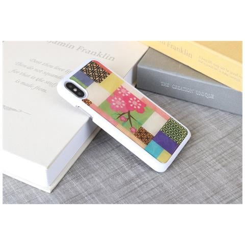 Custodia Bianca Per Iphone Xs /s Con Motivo Di Fiori Di Ciliegio. - Foto 4