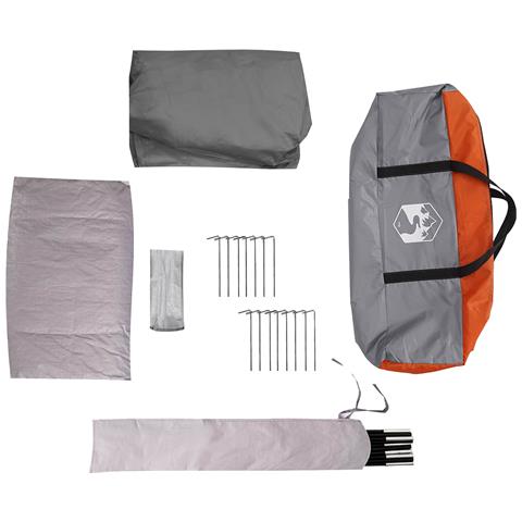 Tenda a capanna con copertura impermeabile 10 persona - Foto 9