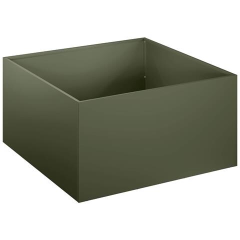 Vaso da giardino Verde Oliva 40 x 40 x 30 cm - Foto 1