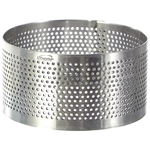 68547 - Stampo per anelli rotondi perforati 7x3,5 cm INOX - Foto 1