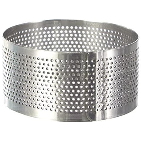 68547 - Stampo per anelli rotondi perforati 7x3,5 cm INOX - Foto 3