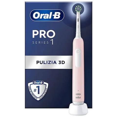 Oralb Pro 1 Rosa Spazzolino Elettrico+Tc - Foto 1