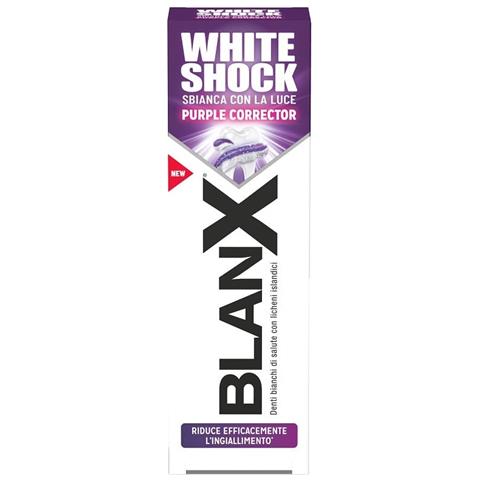 Blanx White Shock Purple Corrector Dentifricio 75 ml - Foto 1