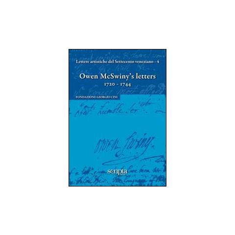 Owen McSwiny's letters (1720-1744) . Ediz. multilingue - Foto 1