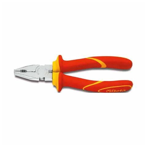 Pinze a becchi dritti da elettricista a manici isolati - Foto 1