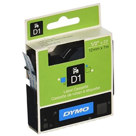Etichetta multiuso Dymo 45010 - 12,70 mm Larghezza x 7,01 m Lunghezza - 1 Ciascuno - Rettangolo - Poliestere - Trasferimento termico - Chiaro - Foto 1
