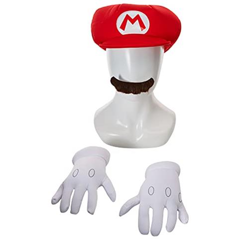 1 Set Completo Di Accessori Mario Taglia Unica - Foto 5