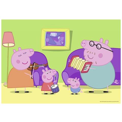 PEPPA PIG Puzzle At Home 2x12 pezzi - Foto 2