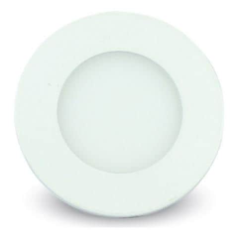 Pannello Led Incasso Rotondo 8,5cm 3w Smd Luce Calda 3000k Vt-307 Rd 6292 - Foto 1