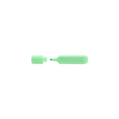 ver Faber Castell Texliner 46 Pastell Evidenziatore Punta A Scalpello 1/5 Mm Verde Chiaro Conf 10 Pz. - Foto 2