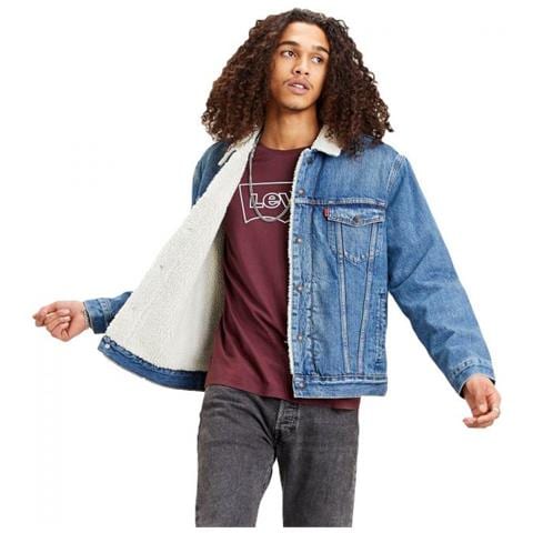 Type 3 Sherpa Trucker Fable Giacca Uomo Taglia Xs - Foto 1