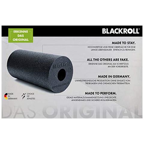 Nero Standard Di Roll Di 45 Rullo Per Auto Massaggio Misto Adulto, Nero, 15 X 15 X 45 Cm - Foto 2
