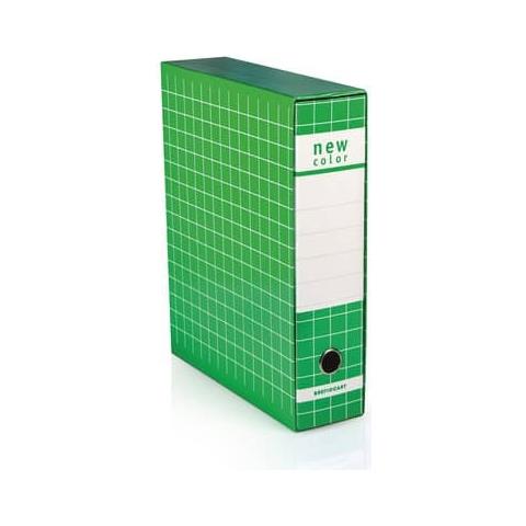 Registratore Protocollo New Color Mignon 35x28,5 Cm Dorso 5 Cm Con Custodia Blu - 0201183. bl - Foto 1