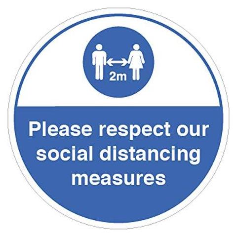 Si Prega Di Rispettare Le Nostre Misure Sociali A Distanza - Foto 1