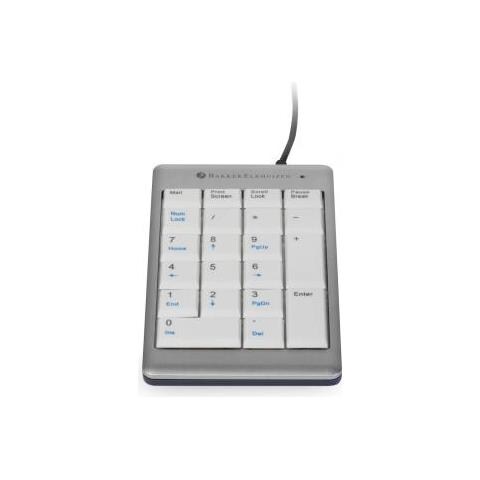 UltraBoard 955 Numeric tastierino numerico USB PC Argento, Bianco - Foto 3