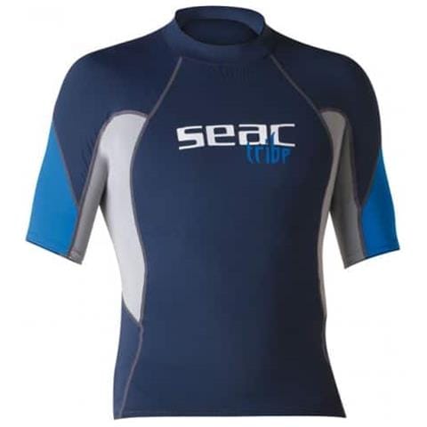 Seac Rash Guard Short Evo Uomo Xs Blu - Foto 1