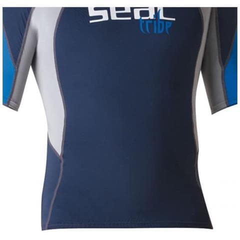 Seac Rash Guard Short Evo Uomo Xs Blu - Foto 3