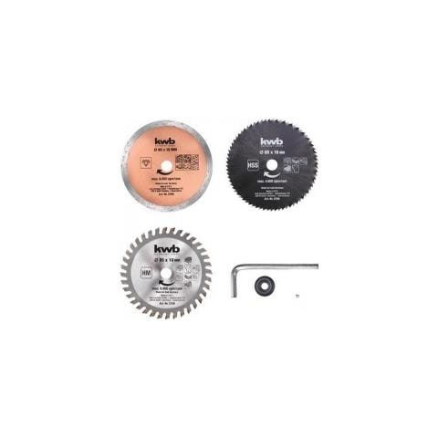 Mini Lama Per Sega Circolare Kwb, Set Da 5 Pezzi - Foto 1