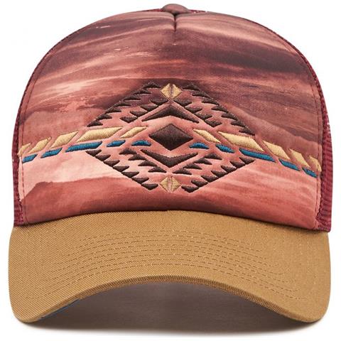 Cappello Trucker Adulto Sykora Maroon R. L / xl - Foto 4