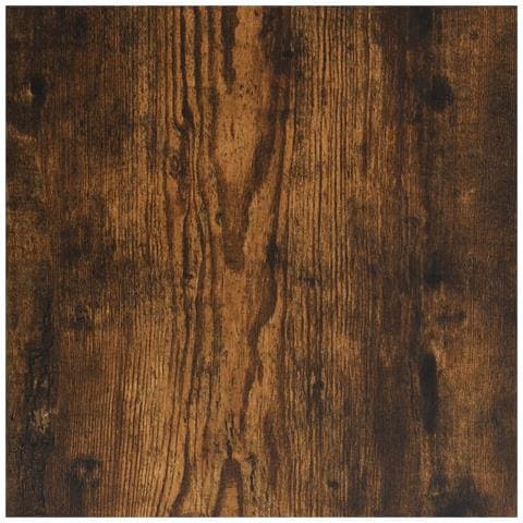 Scrivania Rovere Fumo 100x50x90 Cm In Legno Multistrato E Ferro - Foto 9