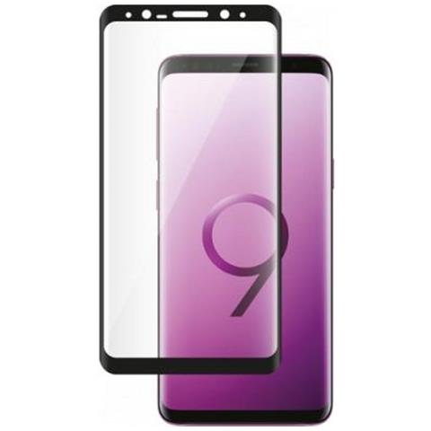 Salvadisplay In Vetro Temperato Per Samsung S9 Plus Antigraffio, Nero Transparente - Foto 1