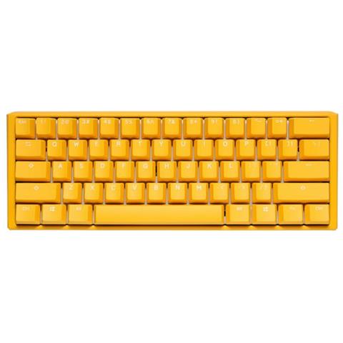 One 3 Yellow Mini Tastiera Gaming USB Tedesco Giallo - Foto 1