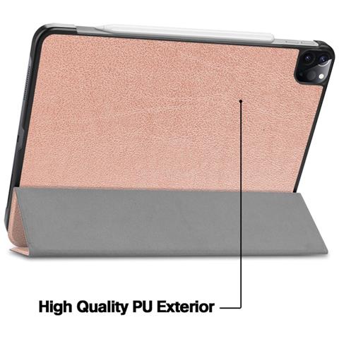 Iilike Eco-leather Case Lenovo Tab P12 12.7'' (2023) Rose Gold - Foto 2