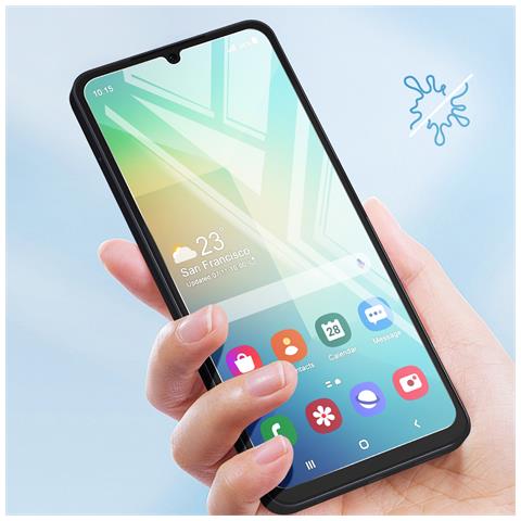 Salvadisplay In Vetro Temperato Per Galaxy A06 Durezza 9h Antigraffio - Foto 5