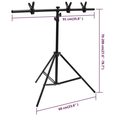 Kit per Studio Fotografico con Set di Luci e Fondale - Foto 2