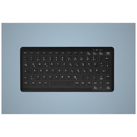 AK-C4110 tastiera Industriale USB Inglese US Nero - Foto 1