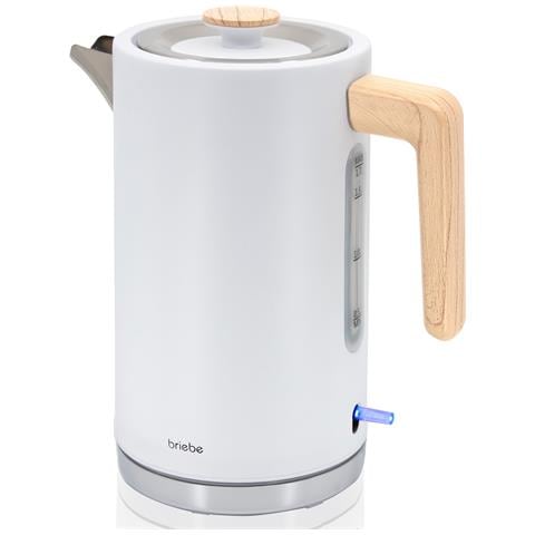 Kt1165wht Nordic Bollitore Elettrico 1,7l Cordless, Ebollizione Rapida Senza Bpa, Base 360 2200w Bianco - Foto 1