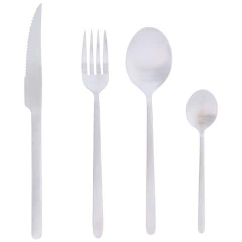 Set Di Posate In Acciaio Inox Da 16 Pezzi - Na020890x21047 - Foto 1