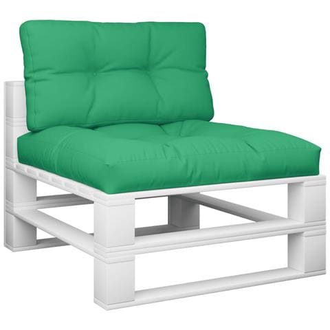 Cuscini Per Pallet 2 Pz Verdi In Tessuto - Foto 3