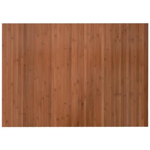 Tappeto Rettangolare Marrone 70x100 Cm In Bambù - Foto 2