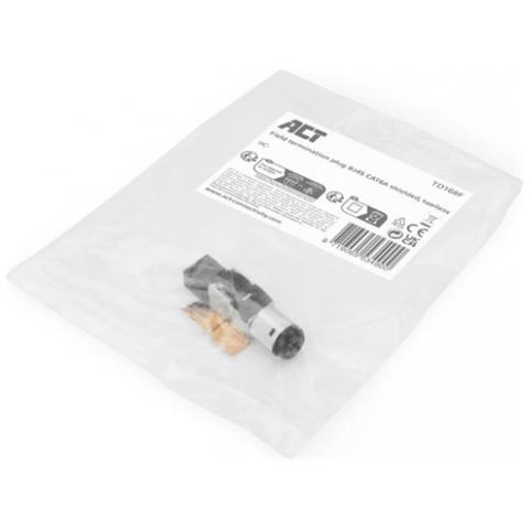 Td168f Cavo Di Collegamento Rj-45 Nero, Acciaio Inox - Foto 3