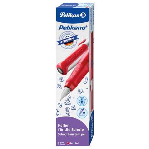 Pelikan 824460 Penna Stilografica Sistema Di Riempimento Della Cartuccia Rosso 1 Pz - Foto 1