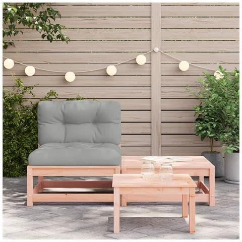 Lusso Casadino - Divano Da Giardino Senza Braccioli Con Cuscini E Poggiapiedi - Foto 2