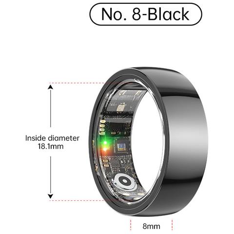 Smart Ring R1000 - Edizione Ceramica Black 8 - Foto 1