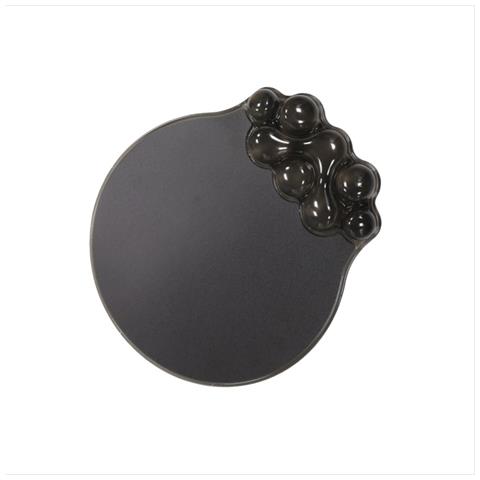 Tappetino Per Mouse In Silicone Trasparente: Comfort Ergonomico Per Il Tuo Polso Black - Foto 2