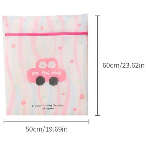 Set Di 6 Sacchetti Per Lavatrice: Mini, Piccoli, Medi, Grandi, Cilindrici E Per Reggiseni Pink - Foto 2