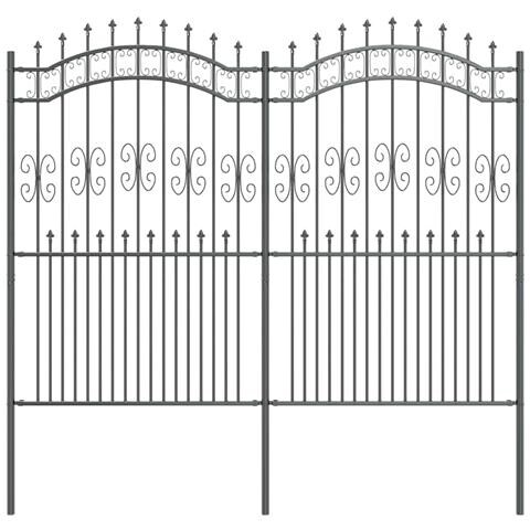 Recinzione da giardino Grigio 215 cm - Foto 1