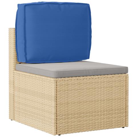 Cuscino per schienale pallet Blu reale 50 x 40 x 12 cm - Foto 2