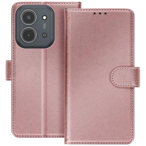 Custodia A Portafoglio Per Redmi 15c Serie Chesterfield Con Funzione Di Supporto - Foto 1