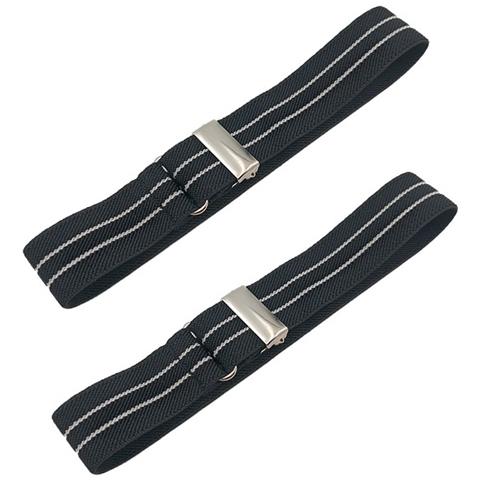 Fasce Elastiche Reggimaniche - Bracciali Regolabili Per Uomo E Donna Black - Foto 4