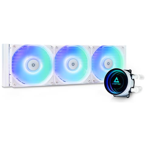 Dissipatore CPU a Liquido CLC-360-RGB-W per Socket Intel e AMD - Foto 1